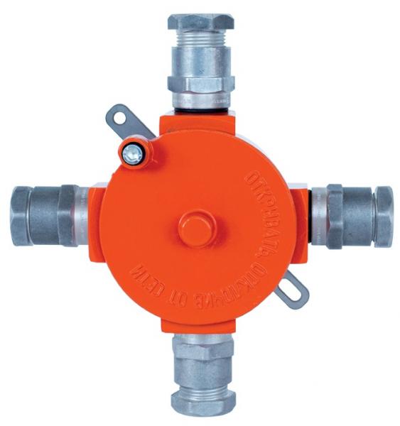 Коробка соединительная взрывозащищенная КР-В-100, КР-В-100d, КР-В-100d-W, КР-В-100d-В, КР-В-100К, КР-В-100-01